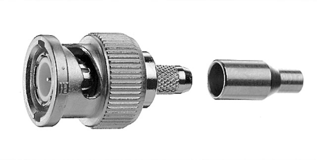 BNC Plug RG316/LMR100 Crimp/Crimp
