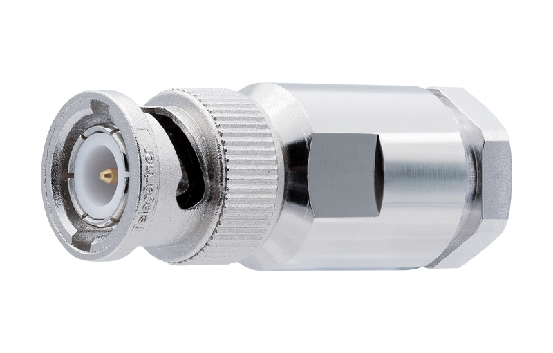 BNC Plug LMR240 Solder/Clamp