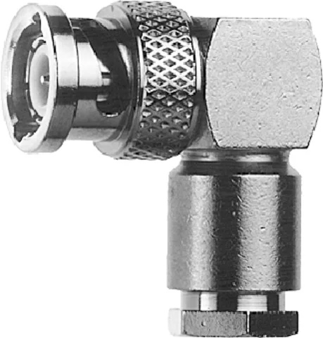 BNC Plug RG178 R/A Solder/Clamp