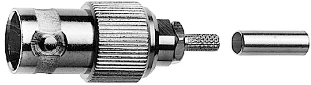 BNC Socket RG178 Crimp/Clamp/Crimp