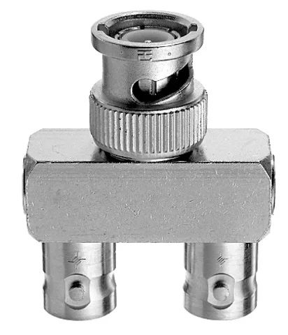 Adaptor BNC(M)-BNC(F)-BNC(F) Y 50ohm