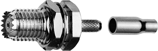 Mini UHF Socket RG316 B/H