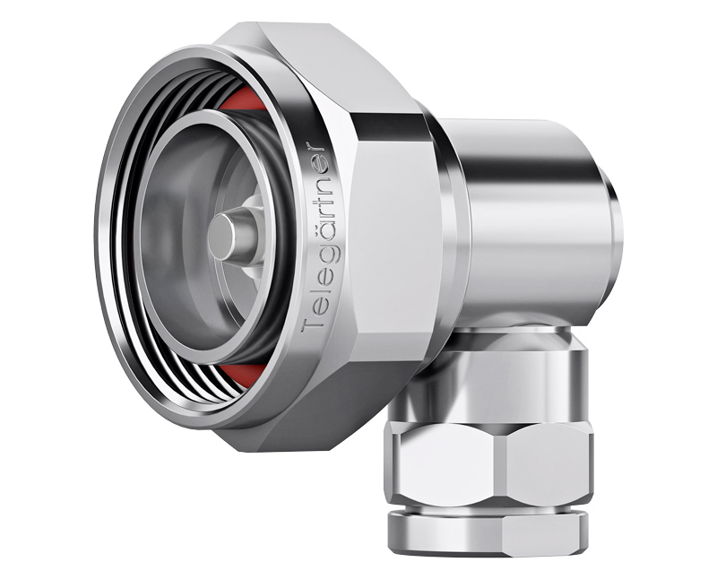 7/16 Plug RG213/214 R/A Solder/Clamp